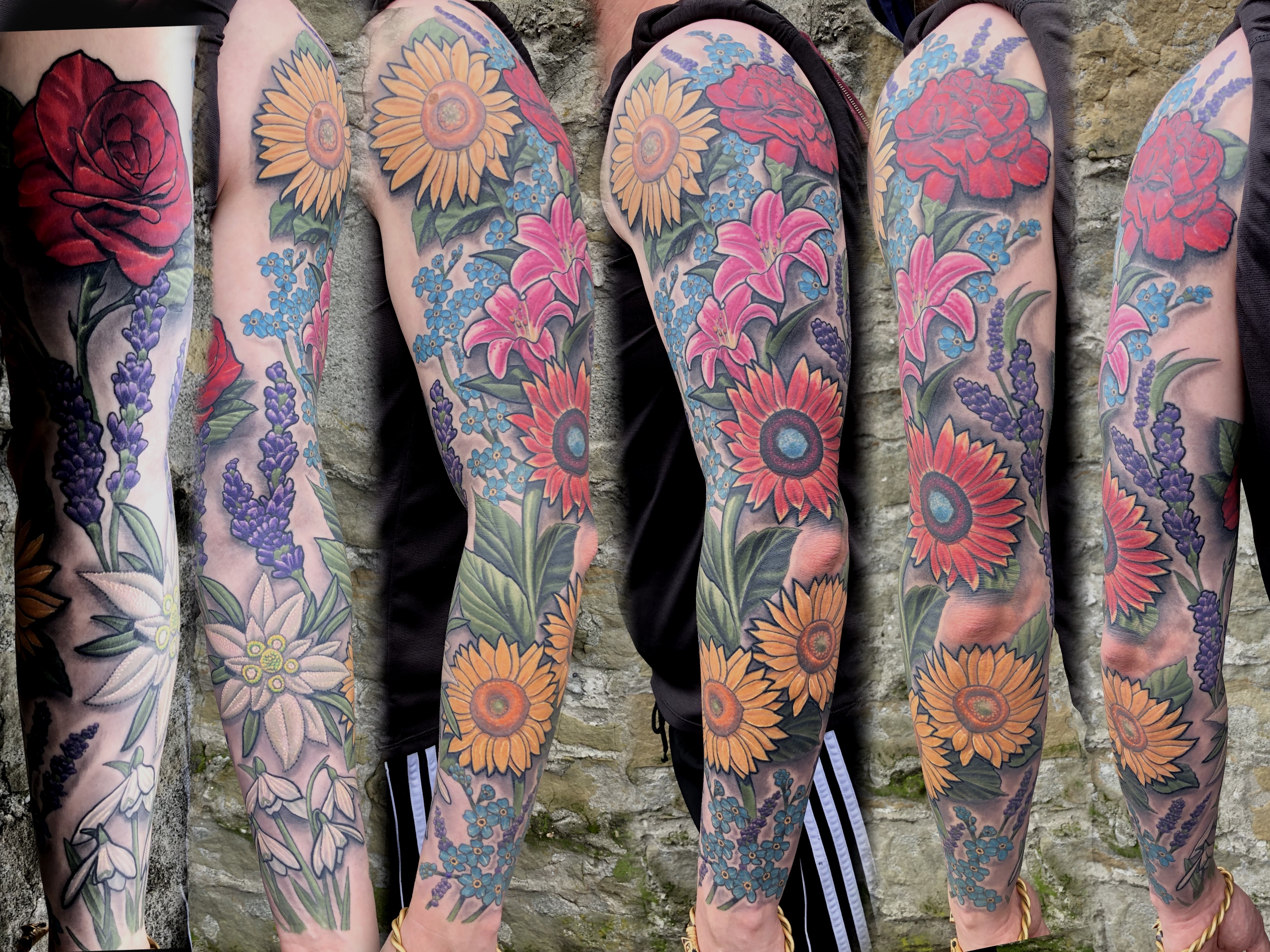 steps for planning a tattoo sleeve
